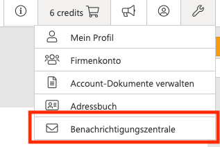 Control panel screenshot